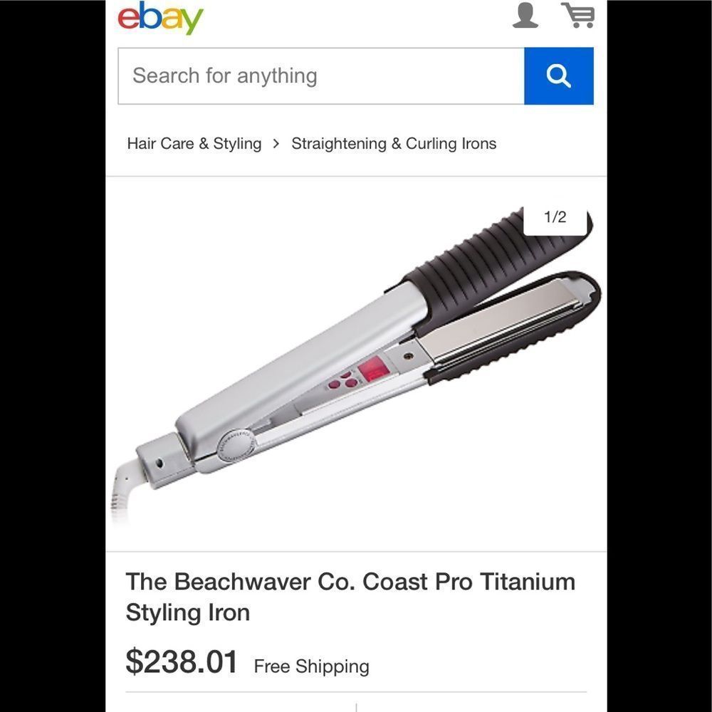 Salon blow out cost pro titanium styling iron